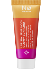 NO COSMETICS Glowy Sunfluid LSF 50+, 20 ml, No Cosmetics Солнцезащитный флюид SPF 50 лёгкая текстура и сияние, надёжная защита от UV, 20 мл