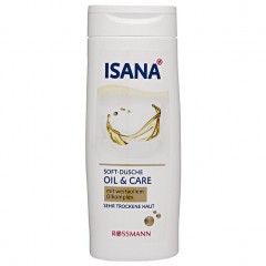 ISANA Soft-Duschgel Oil &amp; Care Гель для душа Масло и чистота для сухой кожи  300 г