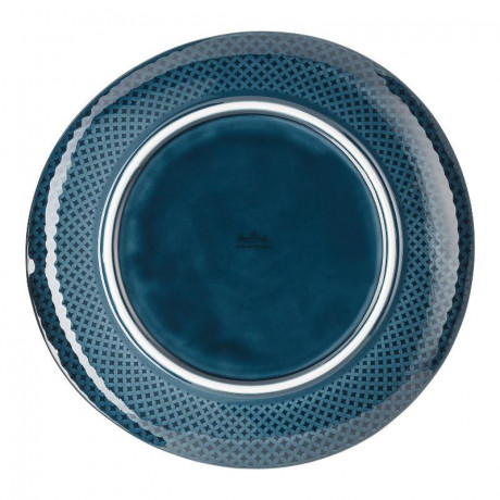 Rosenthal Rosenthal Junto Ocean Blue - Porzellan Teller flach 27 cm Rosenthal Junto Ocean Blue - Тарелка фарфоровая плоская 27 см