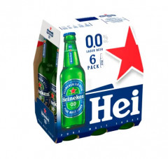 Пиво безалкогольное Heineken, 1 уп., 6х0,33л, Германия