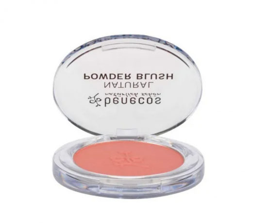 benecos (Бенекос) Natural Compact Powder Puder Sassy Salmon, Румяна  Sassy Salmon 5,5 г