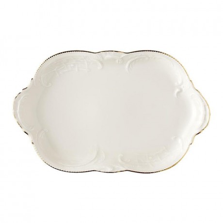 Rosenthal Rosenthal Sanssouci Elfenbein Gold Milch-/Zucker-Tablett / Platte 29 x 18 cm Rosenthal Sanssouci Ivory Gold Молоко/Сахарница 29 x 18 см