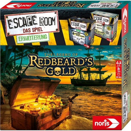 Noris Escape Room Erweiterung Redbeards Gold Дополнение к квесту Redbeard&#39;s Gold