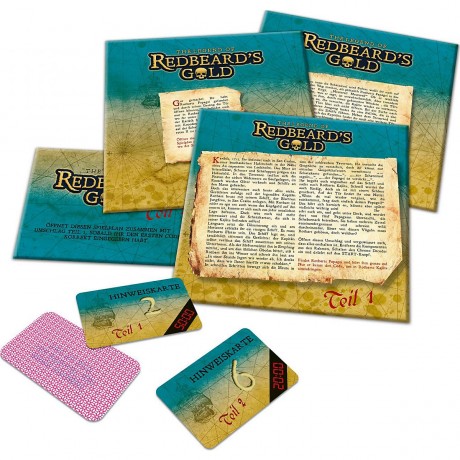 Noris Escape Room Erweiterung Redbeards Gold Дополнение к квесту Redbeard&#39;s Gold