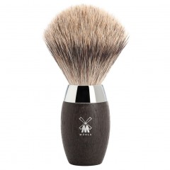 Muhle KOSMO Feines Dachshaar Rasierpinsel Griff aus Mooreichenholz KOSMO помазок для бритья из шерсти барсука ручка из мореного дуба