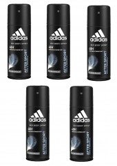 adidas men Deospray After Sport, Адидас Дезодорант спрей для тела After Sport 48 часов, 150 мл,  5 штук