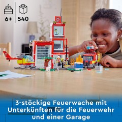 LEGO City 60320 Feuerwache ЛЕГО Пожарная часть