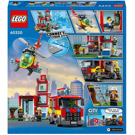 LEGO City 60320 Feuerwache ЛЕГО Пожарная часть