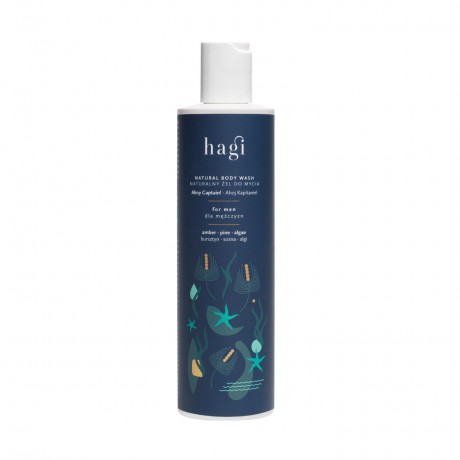Hagi Cosmetics NATURAL BODY WASH AHOY CAPTAIN! FOR MEN  НАТУРАЛЬНОЕ мытье для тела ПРИВЕТ, КАПИТАН! СФОРМИРОВАТЬ