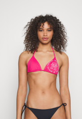 Tommy Hilfiger TRIANGLE Bikini top bright cerise pink ТРЕУГОЛЬНИК лиф бикини ярко-вишнево-розовый