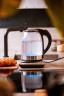 JUNG JUNG Wasserkocher ADLER AD1293, Wasserkocher mit Temperatureinstellung 40-100°C Digital, 1.7 l, 2200 W, Glas mit Edelstahl, LED Beleuchtung  LCD Display, 360° Basis, Kettle  Чайник JUNG ADLER AD1293, чайник с регулировкой температуры 40-100°C, цифров