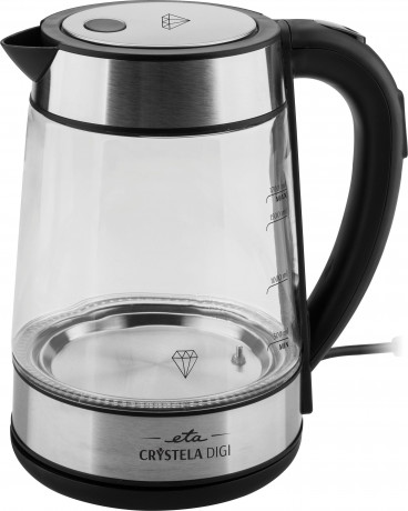 eta eta Wasserkocher CRYSTELLA Digi ETA715390000, 1,7 l, 2200 W, Einstellbarer Temperatur 50, 70, 80, 90, 100 °C чайник ETA CRYSTELLA Digi ETA715390000, 1,7 л, 2200 Вт, регулировка температуры 50, 70, 80, 90, 100 °C