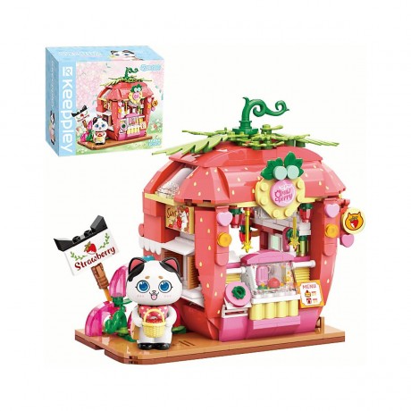 Klemmbausteinset  K28008 Erdbeerhaus Набор зажимных блоков K28008 Strawberry House
