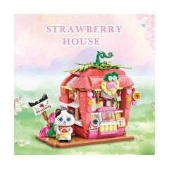 Klemmbausteinset  K28008 Erdbeerhaus Набор зажимных блоков K28008 Strawberry House