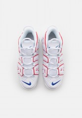 Nike Sportswear AIR MORE UPTEMPO 96 UNISEX Sneaker high white/game royal/university red/sail AIR MORE UPTEMPO 96 UNISEX Высокие кроссовки женские белый/игровой королевский/университетский красный/парус