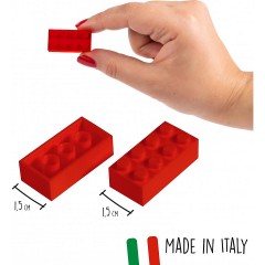 Simba Blox 40 rote 8er Steine in Dose Simba Blox 40 красный 8 кирпичей в жестяной банке