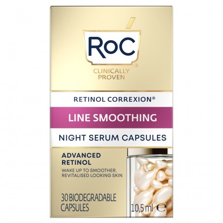 RoC Retinol Correxion Line Smoothing Night 30 Capsules  Retinol Correxion Line Smoothing Night 30 капсул