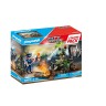 PLAYMOBIL 2er Set: 70817 Starter Pack Polizei Gefahrentraining + 70782 Polizei-Jetpack: Festnahme des Kunstraubers Набор из 2 предметов: 70817 Стартовый набор полицейского обучения опасности + 70782 Полицейский реактивный ранец: арест грабителя искусства