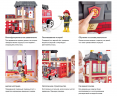 Spiel-Feuerwehrwache Grobstadt-Feuerwache E3023  Большая деревянная пожарная станция Big City Fire Station 