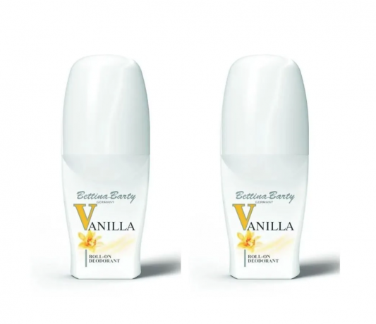 Bettina Barty Vanilla Deo Roll-on 50g x 2st, Шариковый дезодорант Ваниль для всех типов кожи 50г x 2ш