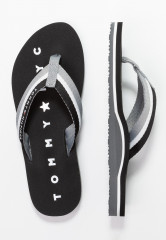 Tommy Hilfiger LOVES BEACH T-bar sandals black LOVES BEACH Сандалии с Т-образной перемычкой черный
