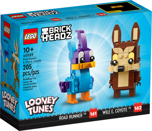 Lego Road Runner & Wile E. Coyote Дорожный бегун \ u0026 Wile E Coyote