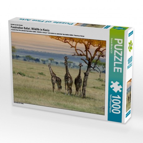 CALVENDO Puzzle CALVENDO Puzzle Faszination Safari. Wildlife in Kenia Пазл CALVENDO Puzzle Очарование Сафари. Дикая природа в Кении