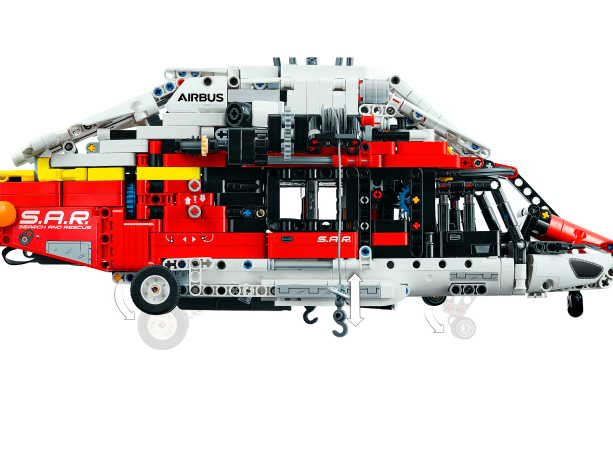 Lego Airbus H175 Rettungshubschrauber Спасательный вертолет Airbus H175