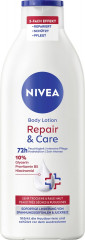 NIVEA Body Lotion Repair &amp; Care, 400 ml, Нивеа Лосьон для тела, 10% глицерин, провитамин B5 и ниацинамид, для очень сухой кожи, 72ч увлажнение, 400 мл