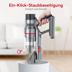 aonus aonus Akku-Hand-und Stielstaubsauger, Beutellos, 500W 33KPa Staubsauger Kabellos Starke Saugsleistung 60Min, 2500mAh  Беспроводной ручной пылесос aonus, без мешка, пылесос мощностью 500 Вт, 33 кПа, беспроводной, сильная мощность всасывания 60 минут,