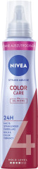 NIVEA Color Schutz Schaumfestiger, 150 ml, Нивеа Мусс для окрашенных волос, пантенол и витамин B3, защита цвета, термозащита, до 24ч фиксация, 150 мл
