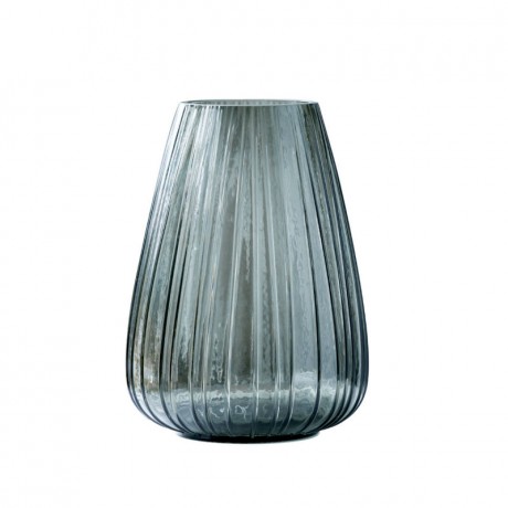 Bitz Bitz Kusintha - Glas smoke Vase h: 22 cm Bitz Kusintha - Ваза для дыма из стекла h: 22 см