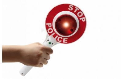 Jamara Polizeikelle mit Licht Полицейский диск со светом