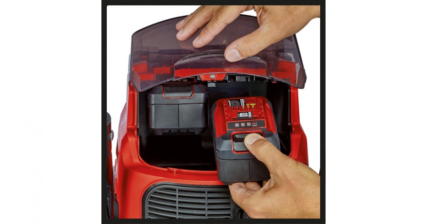 Einhell Einhell Akku-Nass-/Trockensauger TE-VC 36/25 Li S-Solo (2x 18Volt) rot/edelstahl, ohne Akku und Ladegerat  rot/edelstahl Беспроводной пылесос Einhell для влажной/сухой уборки TE-VC 36/25 Li S-Solo (2x 18 Вольт) красный/нержавеющая сталь, без аккум