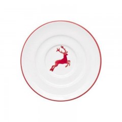 Gmundner Keramik Gmundner Keramik Rubinroter Hirsch Mokka-/Espresso-Untertasse Gourmet d: 11 cm Блюдце Gmundner Ceramics Ruby Red Deer Mocha/Espresso Gourmet d: 11 см