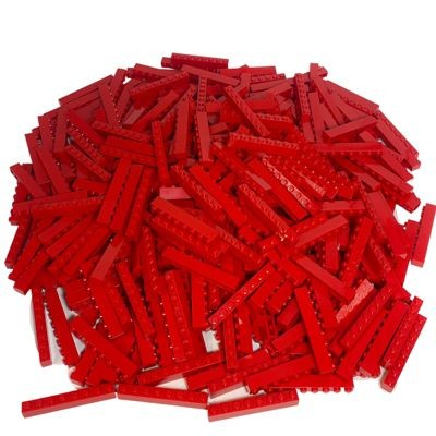 LEGO LEGO 1x8 Steine Rot - Red bricks 3008 - 100x LEGO 1x8 Bricks Red - Красные кирпичи 3008 - 100x
