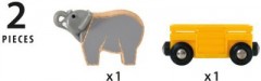 BRIO Tierwaggon Elefant Слон-фургон для животных