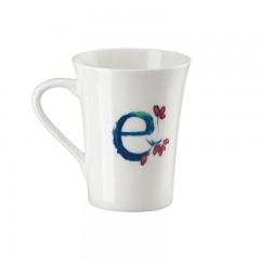 Hutschenreuther Hutschenreuther Flower Alphabet Becher mit Henkel E-Erica 0,40 L Кружка Hutschenreuther Flower Alphabet с ручкой E-Erica 0,40 л