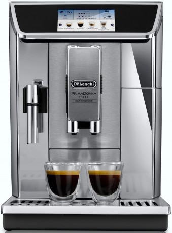 De'Longhi De'Longhi Kaffeevollautomat PrimaDonna Elite Experience ECAM 656.85.MS, auch fur Kaltgetrankevariationen  Полностью автоматическая кофемашина De'Longhi PrimaDonna Elite Experience ECAM 656.85.MS, также для вариаций холодных напитков