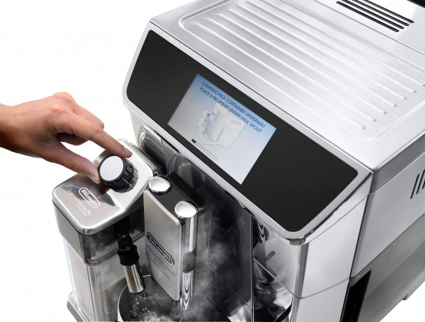 De'Longhi De'Longhi Kaffeevollautomat PrimaDonna Elite Experience ECAM 656.85.MS, auch fur Kaltgetrankevariationen  Полностью автоматическая кофемашина De'Longhi PrimaDonna Elite Experience ECAM 656.85.MS, также для вариаций холодных напитков