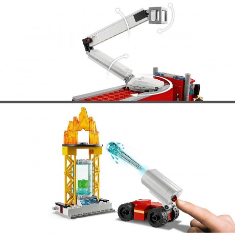 LEGO City 60282 Mobile Feuerwehreinsatzzentrale ЛЕГО Команда пожарных