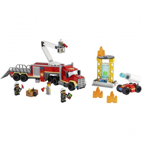 LEGO City 60282 Mobile Feuerwehreinsatzzentrale ЛЕГО Команда пожарных