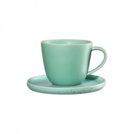 ASA SELECTION ASA Coppa Minto Kaffeetasse mit Untertasse 0,25 L Кофейная чашка ASA Coppa Minto с блюдцем 0,25 л