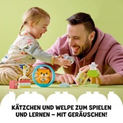 LEGO LEGO DUPLO 10977 Mein erstes Hundchen  Katzchen &ndash; mit Ton LEGO DUPLO 10977 Мой первый щенок, котенок &mdash; со звуком