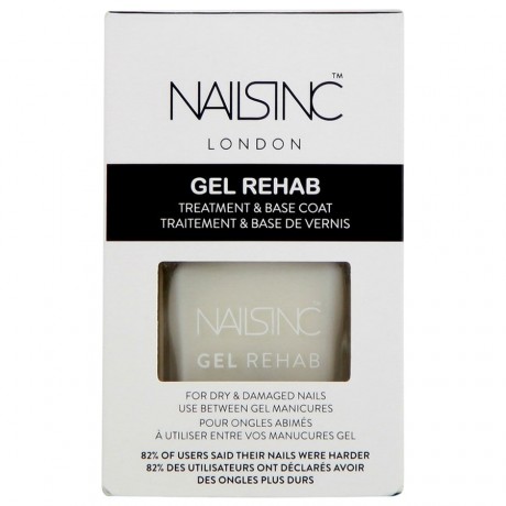 Nails Inc. Gel Rehab Treatment and Base Coat Nagelunterlack Top Coats & Base Coats, 14 мл