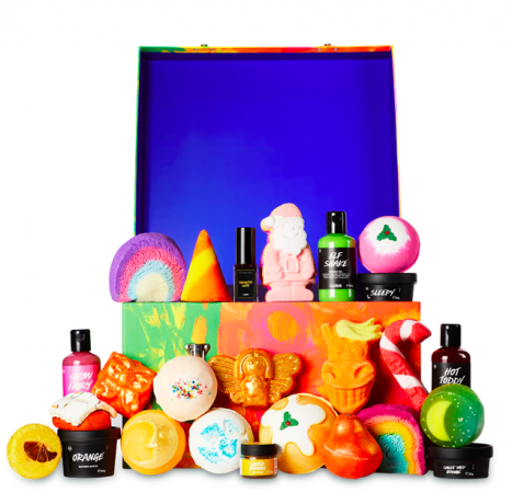 Lush 2022 Адвент-календарь, 25 ароматных бьюти сюрпризов