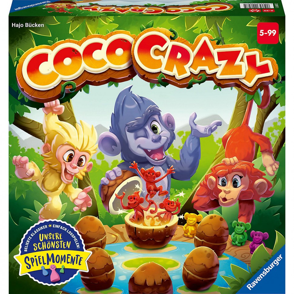 Ravensburger Merkspiel Coco Crazy Памятная игра Коко Сумасшедшая