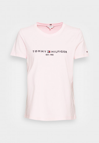 Tommy Hilfiger REGULAR TEE  Print T-shirt pastel pink REGULAR TEE Футболка с принтом пастельно-розовый