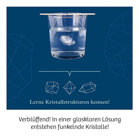 Kosmos Kristalle zuchten выращивать кристаллы