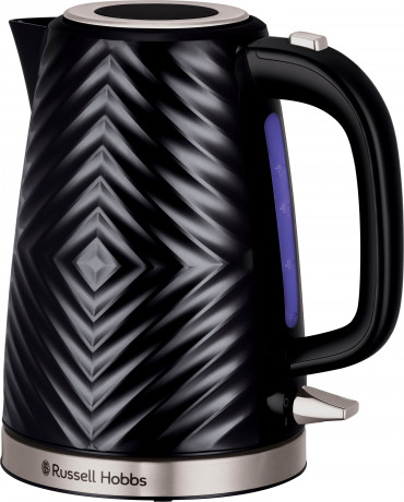 RUSSELL HOBBS RUSSELL HOBBS Wasserkocher Groove 26380-70, schwarz, 1,7 l, 2.400 Watt, 1,7 l, 2400 W Чайник RUSSELL HOBBS Groove 26380-70, черный, 1,7 л, 2400 Вт, 1,7 л, 2400 Вт